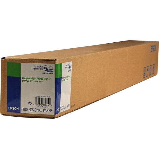 Epson Singleweight Matte - Paper - matte paper - Roll (44 in x 131 ft) - 120 g/m