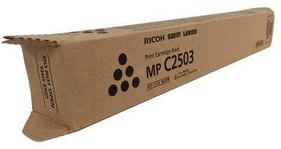 RICOH BLACK TONER CARTRIDGE FOR USE IN MPC2003 MPC2503 ESTIMATED YIELD 15,000 PA