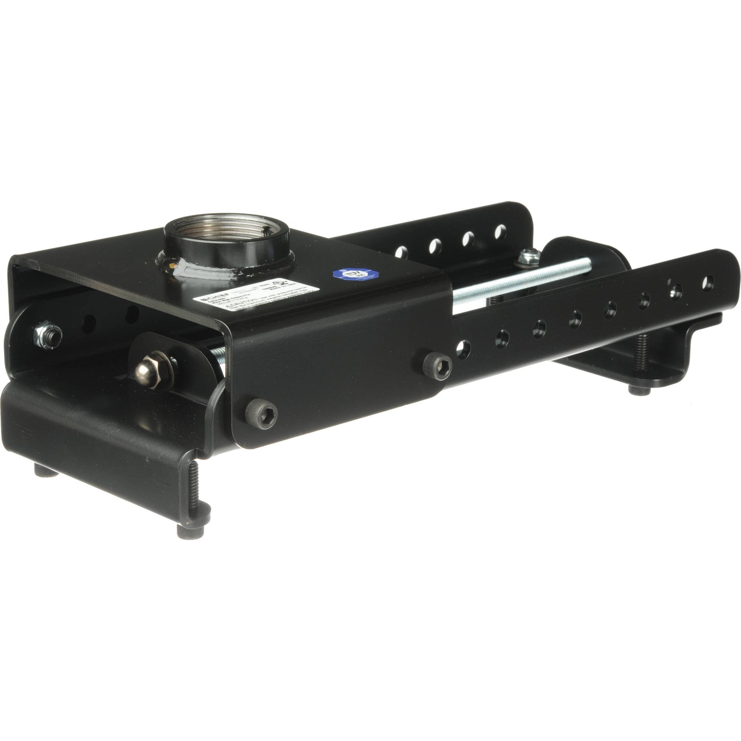 Adapts a 1.5 NPT column to an I-beam truss from 2.83-12 (72-305 mm) width