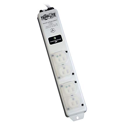 Surge Prtctr Pwr Strip 4Out 6'