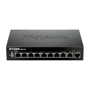 D-Link Network DSR-250 Services Router 8 Gigabit Ports 1xWAN VPN SSL Retail