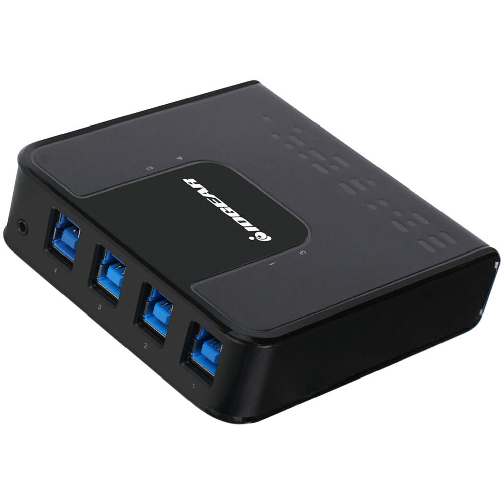 4x4 USB 3.0 Peripheral Sharing Switch provides a convenient means to share four