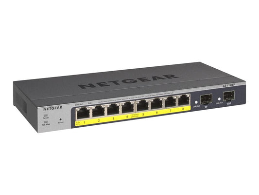 8 port Gig PoE Smart Managed