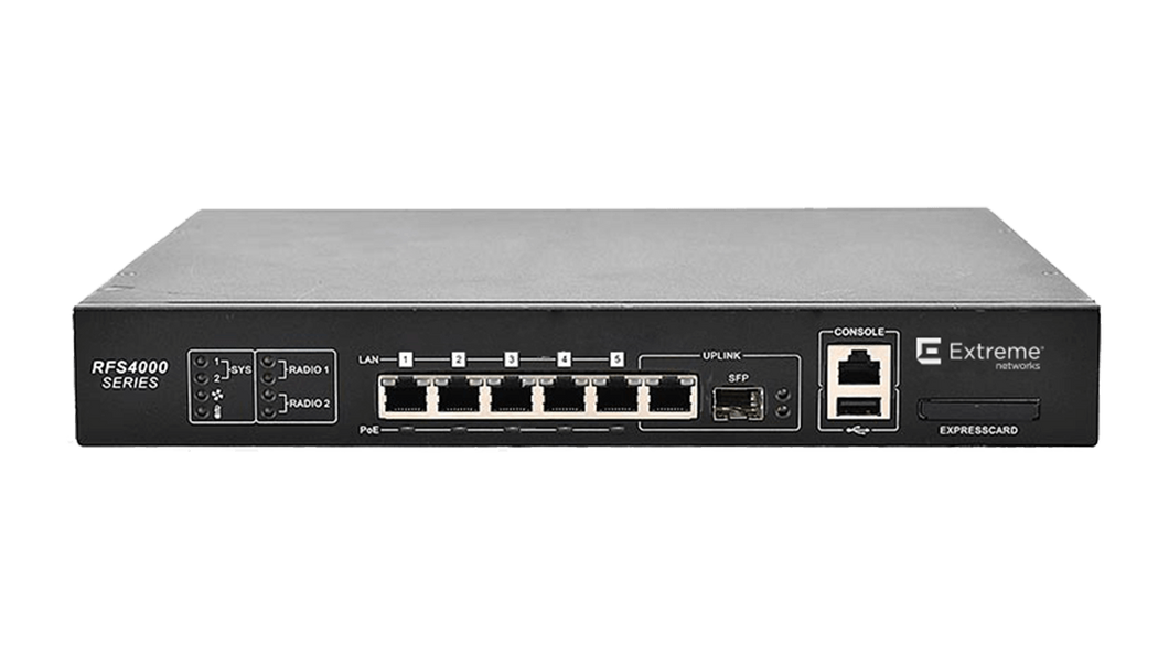 EXTREME NETWORKS, ONCE STOCK IS DEPLETED REFER TO SKU RFS-4010-00010-WR, RFS-4000 WIRELESS SWITCH, 5 POE PORTS