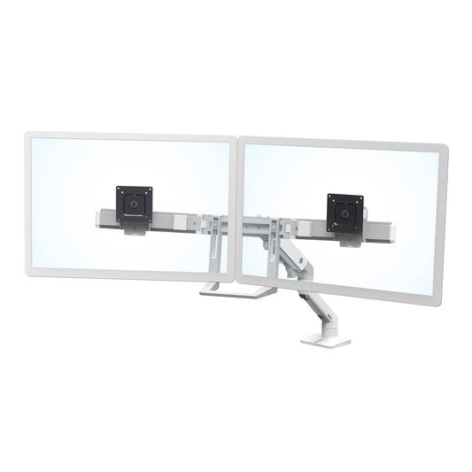 HX Desk Dual Monitor Arm (polished aluminum)