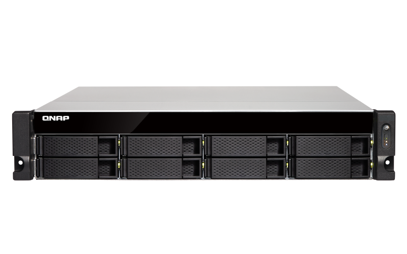 QNAP Network Attached Storage TS-873U-RP-16G-US 8Bay AMD RX-421ND 2.1GHz 16GB DDR4 SATA Retail