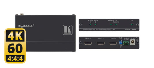KRAMER VS-211H2 2 1 4 HDR HDCP 2 2 HDMI AUTOSWITCHER