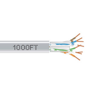 CAT6A SOLID PLENUM 1000 GRAY