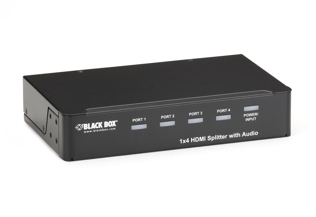 1 x 4 HDMI Splitter with Audio