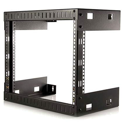 8U Open Frame Wall Mount Rack