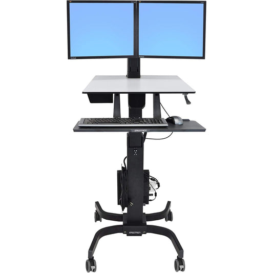 ERGOTRON WORKFIT-C, DUAL SIT-STAND WORKSTATION