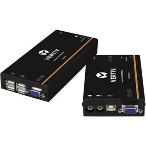 VERTIV LONGVIEW VGA TRANSPARENT USB & VGA KVMA CATX EXTENDER 300 MTR