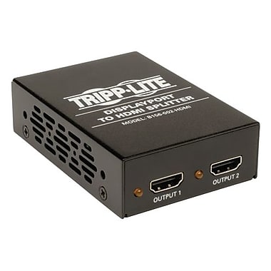 2-Port DisplayPort 1.2 to HDMI Multi-Stream Transport (MST) Hub, 3840 x 2160 4Kx