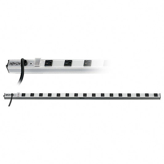 SS7415-15 - Surge Protector - 120V - Circuit Breaker - (16) 5-15R - Silver - Lif