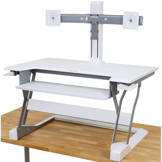 WorkFit Dual Monitor Kit (white)