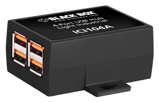 INDUSTRIAL USB 2.0 HUB, 4-PORT ICI104A