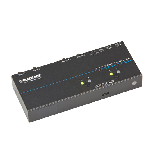 4K HDMI MATRISWITCH   2 2 VSW-HDMI2X2-4K