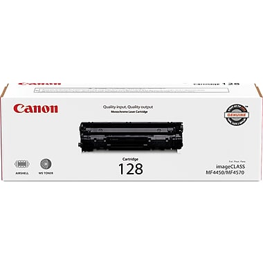 Canon Cartridge 128 Black Toner Cartridge for use in Faxphine L100 L190 imageCLA
