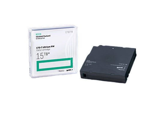 HPE LTO-7 Ultrium 15TB RW Data Cartridge - HPE LTO Ultrium cartridges provide re