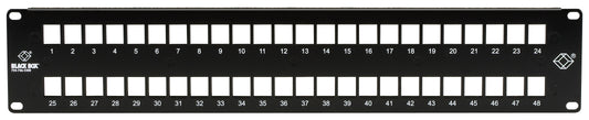GigaStation2 High-Density Multimedia Patch Panel, 48-Port, 2U