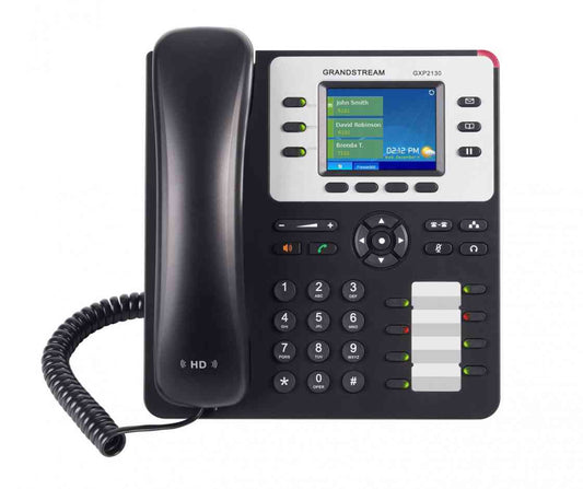GRANDSTREAM 3 LINES, 3 SIP ACCOUNTS, POE + GIGE, COLOR