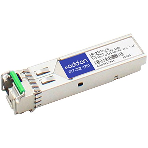 AddOn Calix 100-01673 Compatible TAA Compliant 1000Base-BX SFP Transceiver (SMF,