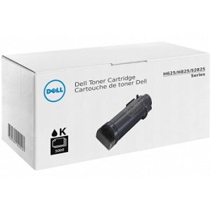 DELL H825CDW S2825CDW BLACK TONER 5000 PG EXTRA HIGH YIELD PART H5K44 SKU 593 BB