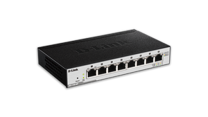 D-Link Network DGS-1100-08P 8Port Gigabit Easy Smart PoE Switch Retail