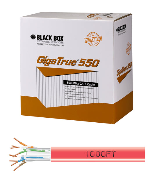 GIGATRUE 550 CAT6 BULK EYN868A-PB-1000