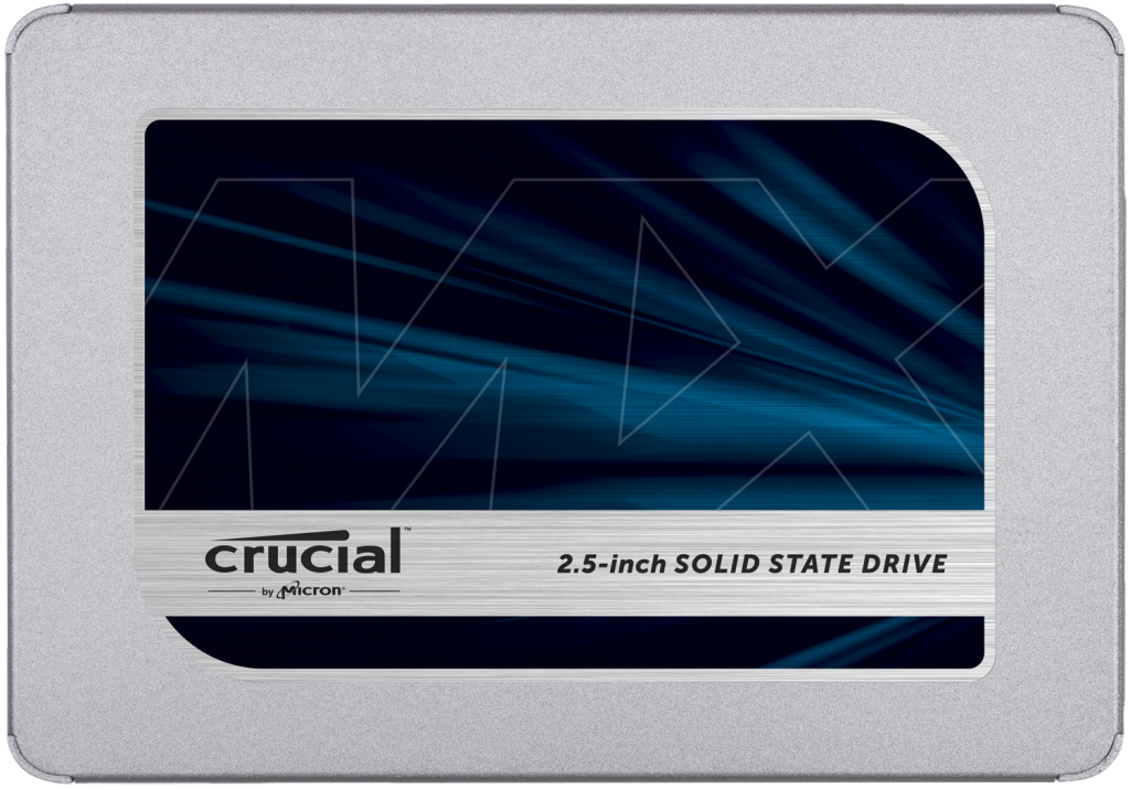 Crucial SSD CT1000MX500SSD1 MX500 2.5-inch 1TB SATA  7mm (with 9.5mm adapter) Internal SSD Retail