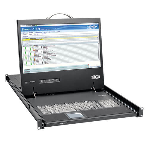 1U RM CONSOLE WITH 19IN LCD