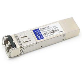 AddOn HP JD092A Compatible TAA Compliant 10GBase-SR SFP+ Transceiver (MMF, 850nm