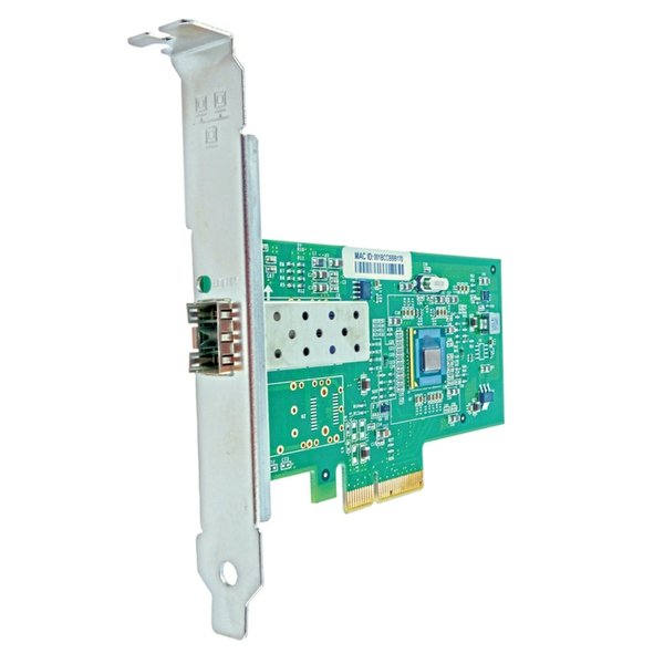 Axiom 1Gbs Single Port SFP PCIe x4 NIC Card for HP w/Transceiver - 394793-B21