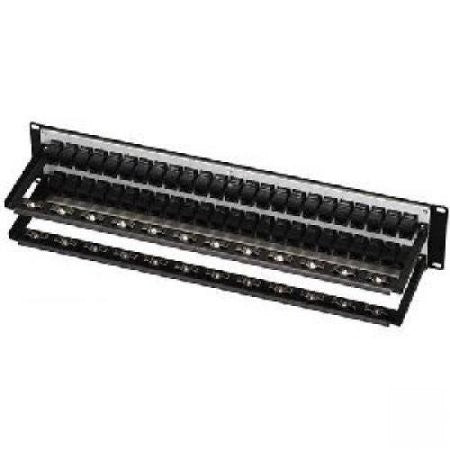 CAT5e Feed-Through Patch Panel, Unshielded, 24-Port