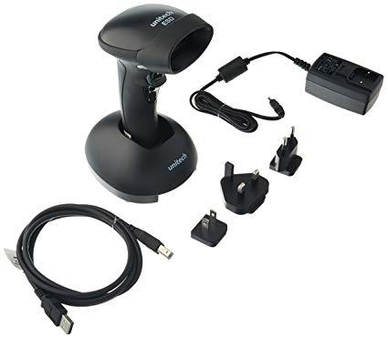 UNITECH, BARCODE SCANNER, MS842P, CORDLESS, ESD HOUSING, 2D IMAGER HIGH DENSITY, RF 2.4 GHZ, USB DONGLE, CRADLE, POWER ADAPTER