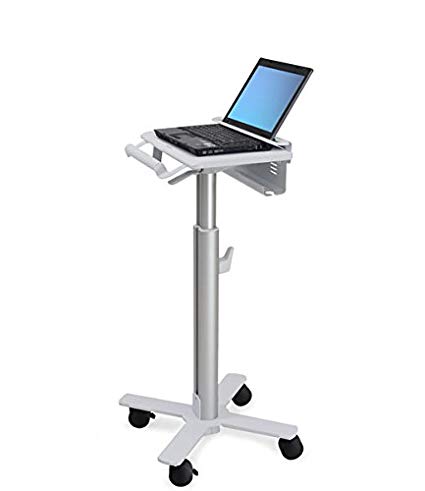 StyleView Laptop Cart, SV10 - The nimble SV10 effortlessly moves to the point of