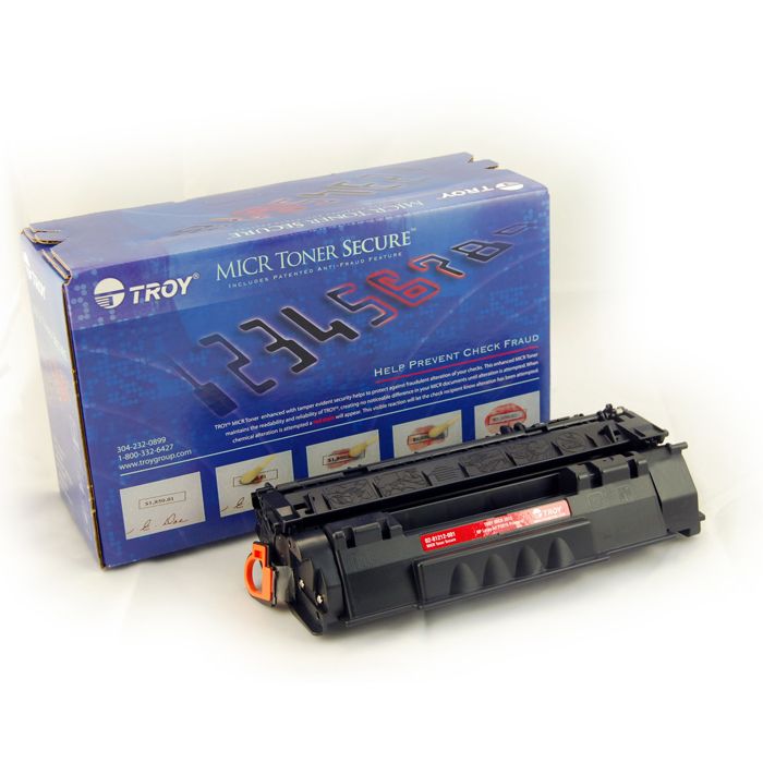 High-Quality TROY MICR Toner Secure Cartridge for use with the HP LaserJet P2015
