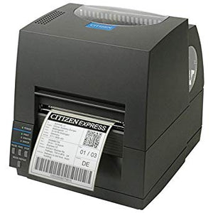 CITIZEN, CL-S621 THERMAL TRANSFER/DIRECT THERMAL BAR CODE PRINTER, 4 INCH MAX, 203 DPI