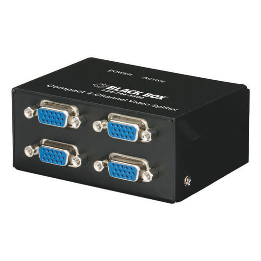 COMPACT VGA VIDEO SPLITTER, 4-CHANNEL