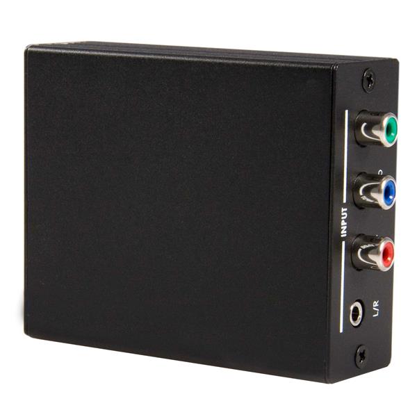 Component to HDMI Video Converter with Audio - Supports a maximum resolution of