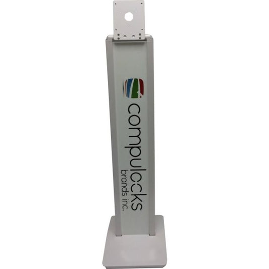 Tablet Floor Stand Branded Mount BrandME - White