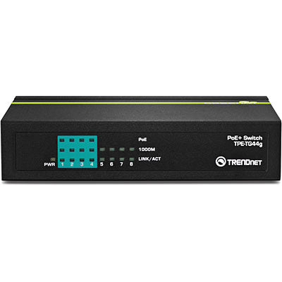 8 Port Gig PoE GREENnet Swtch