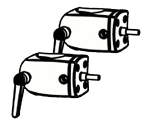 Ergotron - Display pole mounting kit