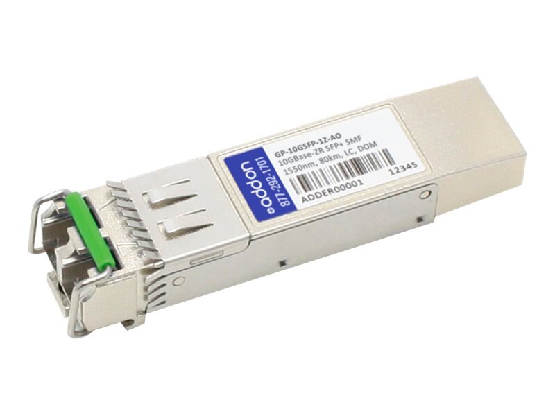 AddOn Dell Force10 GP-10GSFP-1Z Compatible TAA Compliant 10GBase-ZR SFP+ Transce