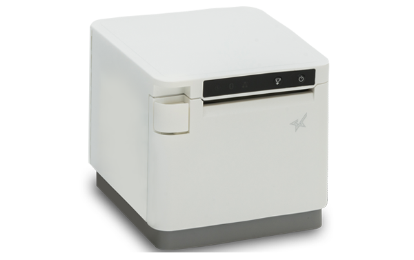 STAR MICRONICS, MC-PRINT3, THERMAL, 3", CUTTER, ETHERNET (LAN), USB, CLOUDPRNT, WHITE, EXT PS INCLUDED