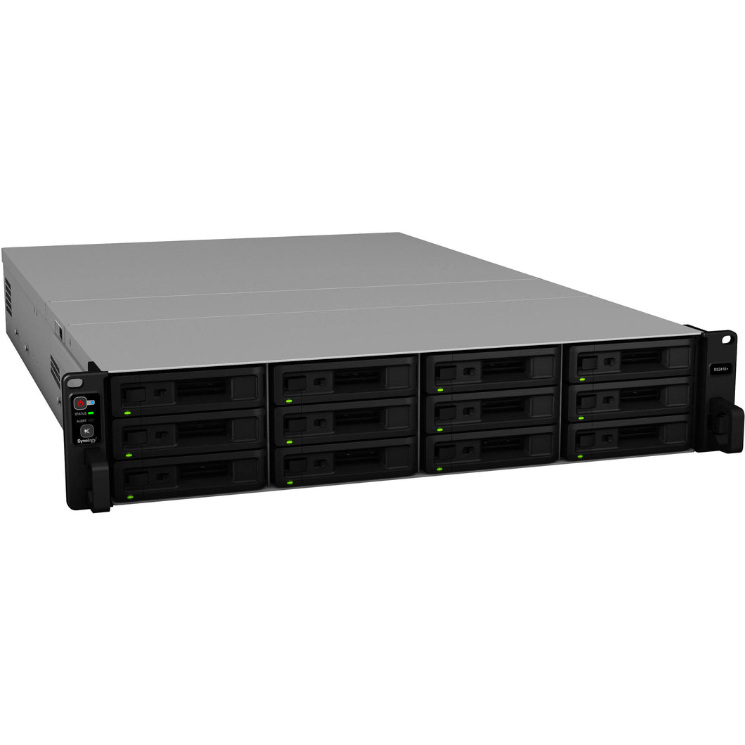 Synology Network Attached Storage  RS2418+ 2U 12bay NAS RackStation Diskless Retail
