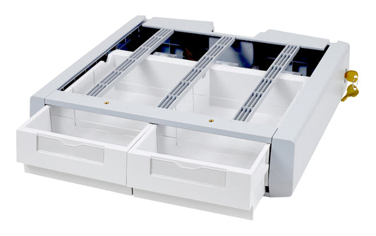 SV Supplemental Storage Drawer, Double - Drawer compartment is easily removed fo