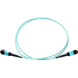 Axiom MPO Male/MPO Male Multimode OM3 50/125 Fiber Optic Cable - 1m