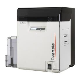 EVOLIS, AVANSIA DUPLEX, DUAL SIDED RETRANSFER PRINTER WITH ISO DUAL HICO/LOCO 3 TRACK MAG STRIPE ENCODER, USB AND ETHERNET CONNECTIONS