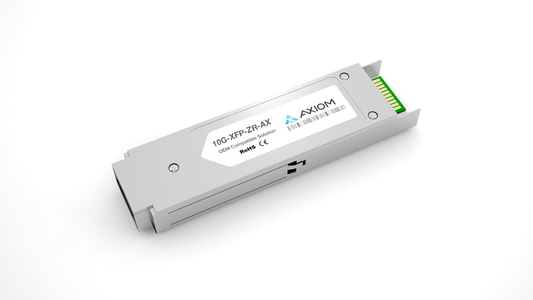 Axiom 10GBASE-ZR XFP Transceiver Module for Foundry # 10G-XFP-ZR,Life Time Warra